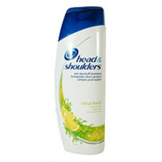 Head & Shoulders Citrus Fraes šampon na vlasy 400 ml + Gillette gel na holení 75 ml