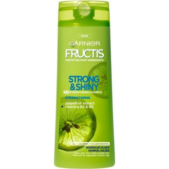 Garnier Fructis Strong & Shiny posilující šampon na normální vlasy 250 ml