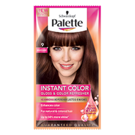 Schwarzkopf Palette Instant Color postupně smývatelná barva na vlasy 9 Mahagonový 25 ml
