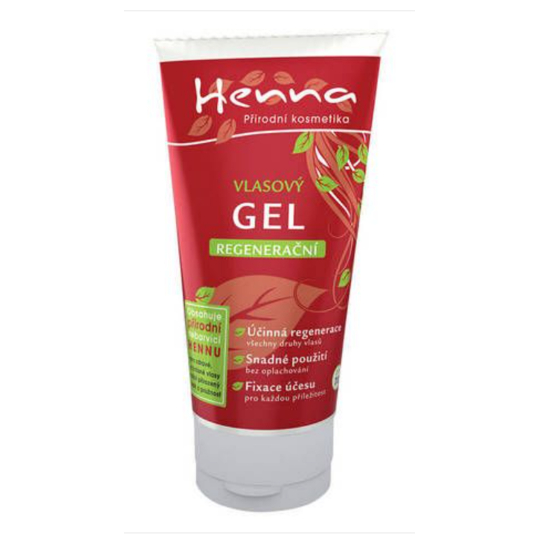 Henna Regenerační vlasový gel a fixační prostředek 125 ml