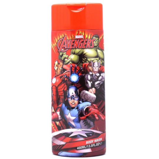 Marvel Avengers 2v1 sprchový gel a pěna do koupele pro děti 400 ml