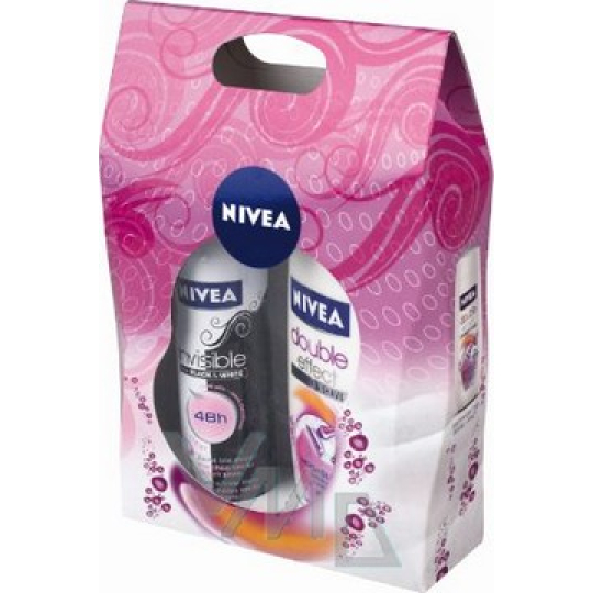 Nivea Kazclear sprchový gel 250 ml + antiperspirant sprej 150 ml, pro ženy kosmetická sada