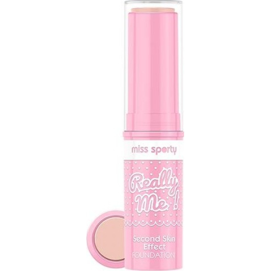 Miss Sporty Really Me! Second Skin Effect Foundation tuhý make-up 001 Really Ivory 7 g