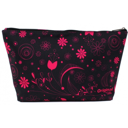 Albi Original Etue, Cestovní kosmetická taška Růžové květy 33 x 19 x 8 cm