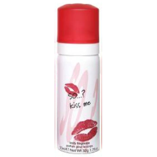 SO…? Kiss Me deodorant sprej pro ženy 50 ml