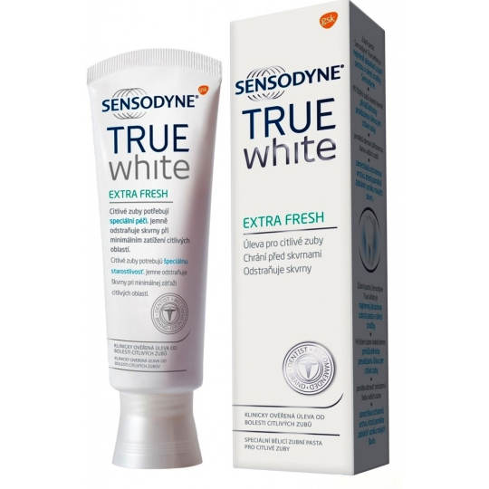Sensodyne True White Extra Fresh zubní pasta 75 ml