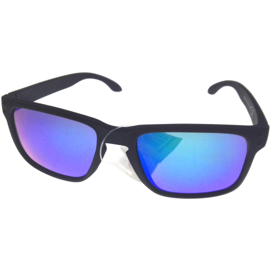 Dudes & Dudettes Sluneční brýle pro děti černé modrozelená skla JK4420