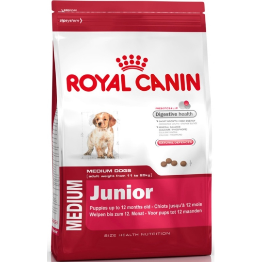 Royal Canin Medium Junior 2-12 měsíců 4 kg