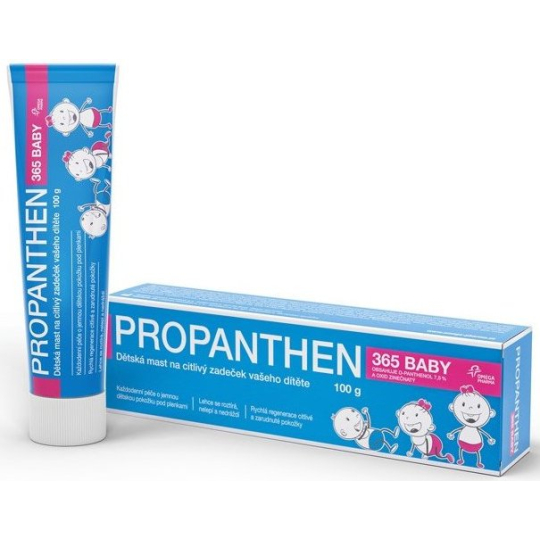 Omega Pharma Propanthen 365 Baby Regeneruje chrání před dráždivými vlivy pro dětí i dospělé 30 g