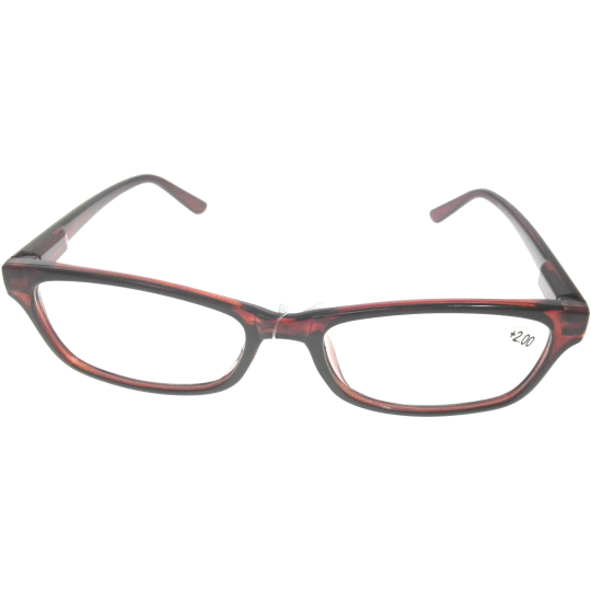 Berkeley Čtecí dioptrické brýle +4,0 plast hnědé 1 kus MC2125