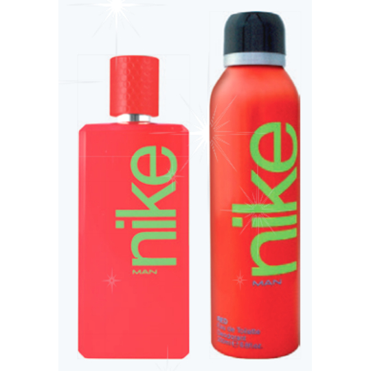 Nike Red Man toaletní voda 100 ml + deodorant sprej 200 ml, dárková sada