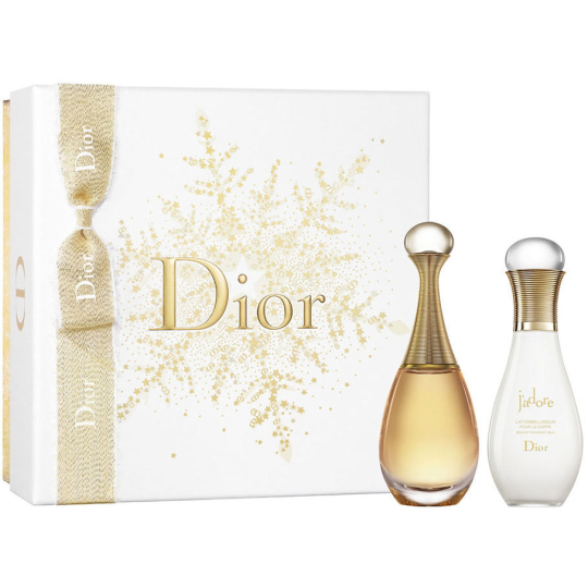 Christian Dior Jadore parfémovaná voda pro ženy 50 ml + tělové mléko pro ženy 75 ml, dárková sada
