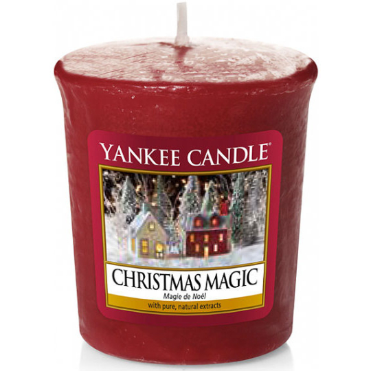 Yankee Candle Christmas Magic - Vánoční kouzlo vonná svíčka votivní 49 g