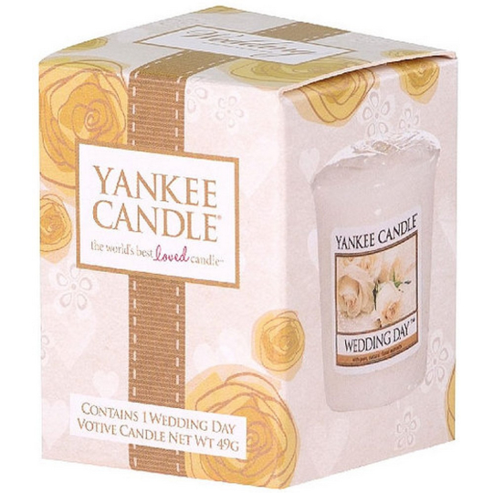 Yankee Candle Wedding Day - Svatební den dárková vonná svíčka votivní 49 g