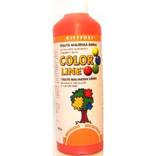 Kittfort Color Line tekutá malířská barva Broskev 100 g