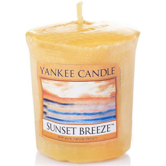 Yankee Candle Sunset Breeze - Vánek při západu slunce vonná svíčka votivní 49 g