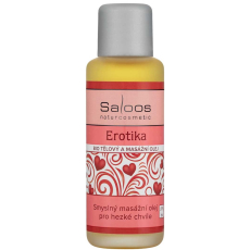Saloos Erotika tělový a masážní olej k smyslné masáži 50 ml