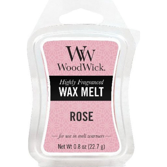 WoodWick Rose - Růže vonný vosk do aromalampy 22.7 g