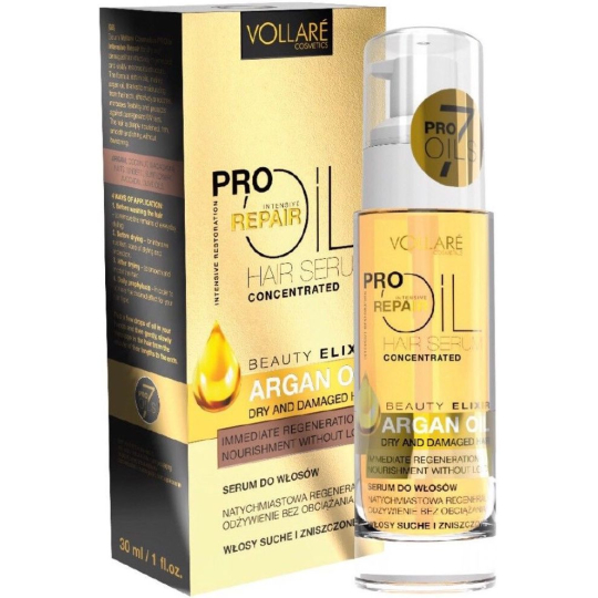 Vollaré Cosmetics PROils Intensive Repair Intenzivní regenerace olejové sérum pro suché a poškozené vlasy 30 ml