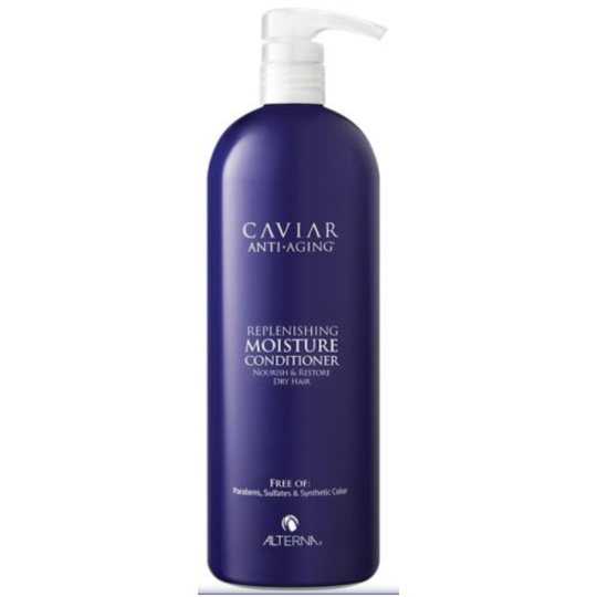 Alterna Caviar Replenishing Moisture kaviárový revitalizační hydratační kondicionér pro suché a poškozené vlasy 1 l Maxi