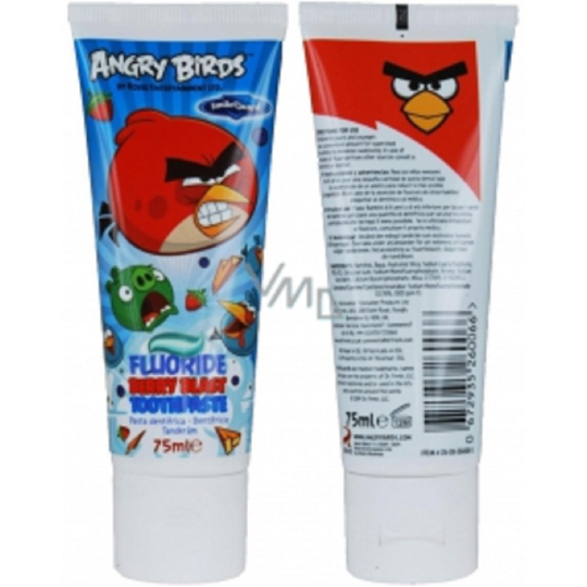 Angry Birds zubní pasta pro děti 75 ml