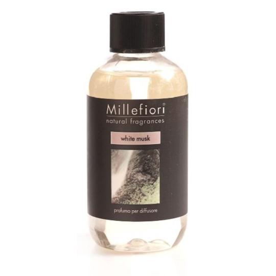 Millefiori Milano Natural White Musk - Bílé pižmo Náplň difuzéru pro vonná stébla 250 ml