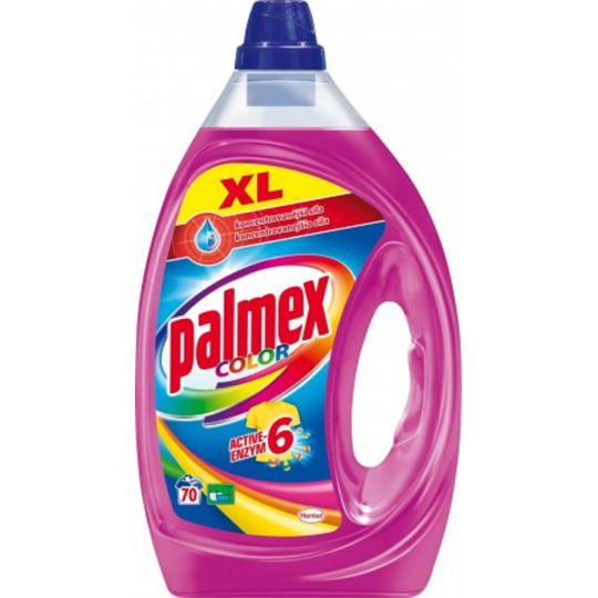 Palmex Active-Enzym 6 Color tekutý prací prostředek gel 70 dávek 3,5 l
