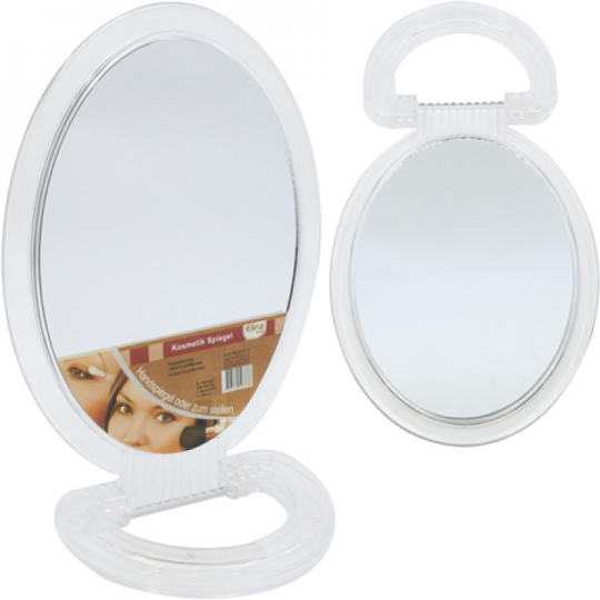 Elina Zrcadlo normální + zvětšovací 23 x 15 cm + stojánek