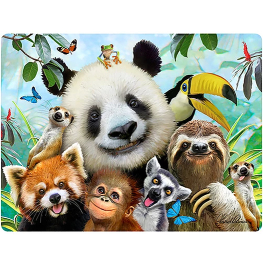 Prime3D magnet - Zoo Selfie 9 x 7 cm