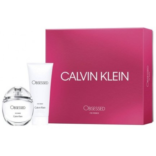 Calvin Klein Obsessed for Woman parfémovaná voda 50 ml + tělové mléko 100 ml, dárková sada