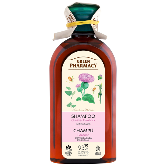 Green Pharmacy Lopuch šampon proti vypadávání vlasů 350 ml