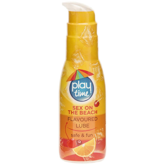 Play Time Sex on The Beach Flavoured Lube lubrikační gel na vodní bázi 75 ml