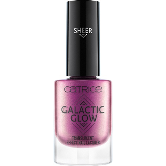 Catrice Galactic Glow Translucent Effect lak na nehty 06 Conquer the Auroral Belt 8 ml