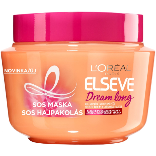 Loreal Paris Elseve Dream Long SOS regenerační maska pro poškozené dlouhé vlasy 250 ml