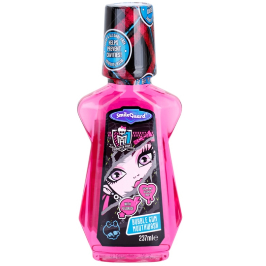 Mattel Monster High s příchuť Bubble Gum ústní voda pro děti 237 ml