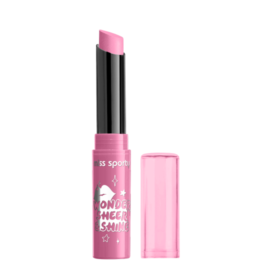 Miss Sporty Wonder Sheer & Shine Lipstick rtěnka 220 Pink Hint 1 g