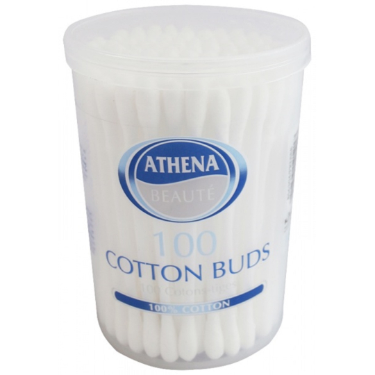 Athena Beauté Cotton vatové tyčinky 100 kusů
