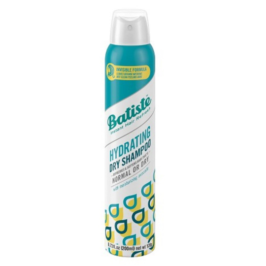 Batiste Hydrating suchý šampon na vlasy pro normální nebo suché vlasy 200 ml