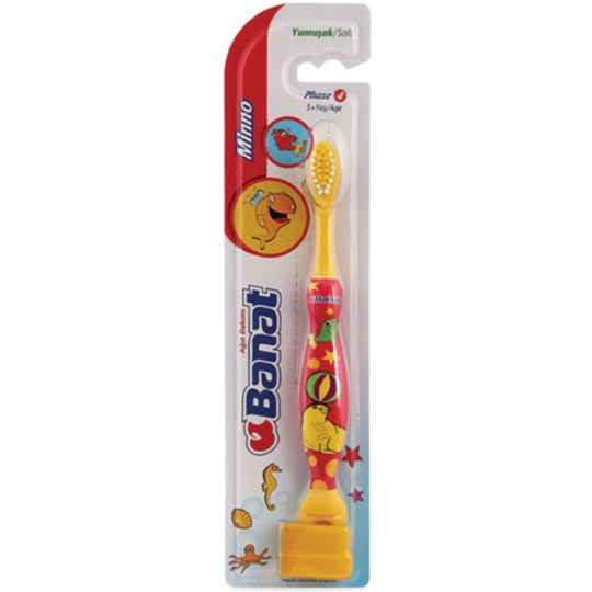 Banat Minno Soft měkký zubní kartáček pro děti od 5 let