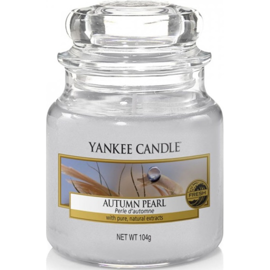 Yankee Candle Autumn Pearl - Podzimní perla vonná svíčka Classic malá sklo 104 g