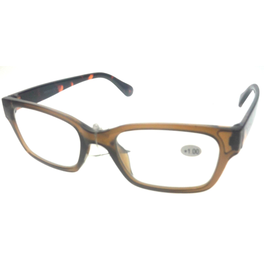 Berkeley Čtecí dioptrické brýle +2,0 plast hnědé 1 kus ER4198