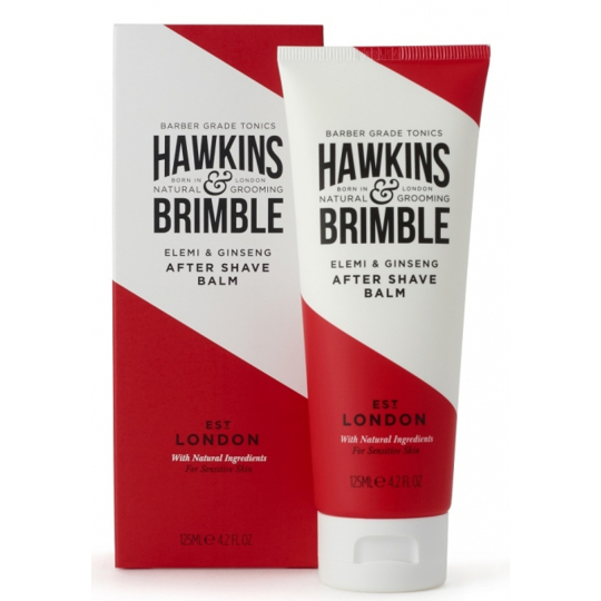 Hawkins & Brimble Men balzám po holení pro normální až suchou pleť s jemnou vůní elemi a ženšenu 125 ml