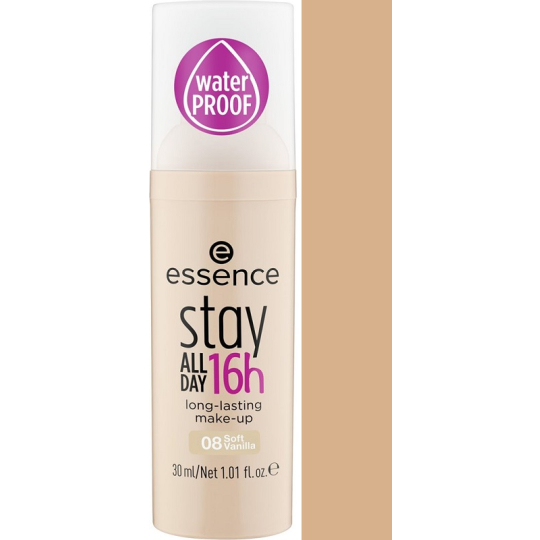 Essence Stay All Day 16h make-up 08 Soft Vanilla 30 ml