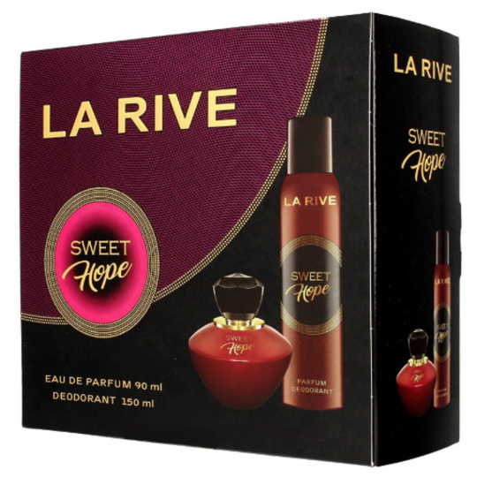 La Rive Sweet Hope parfémovaná voda pro ženy 90 ml + deodorant sprej 150 ml, dárková sada