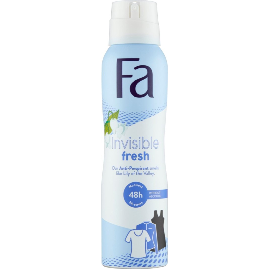Fa Invisible Fresh Lily of the Valley 48h antiperspirant deodorant sprej 150 ml
