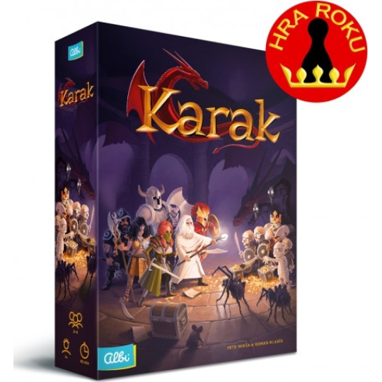 Albi Karak společenská desková hra pro 2-5 hráčů, doporučený věk 7+