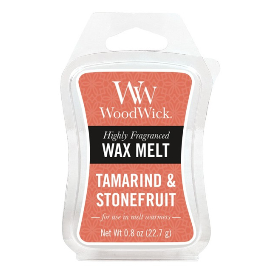 WoodWick Tamarind & Stonefruit - Tamarind a peckovice Artisan vonný vosk do aromalampy 22,7 g
