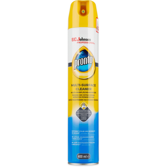 Pronto Multi Surface Cleaner aerosol proti prachu, antistatický čisticí a lešticí přípravek 400 ml