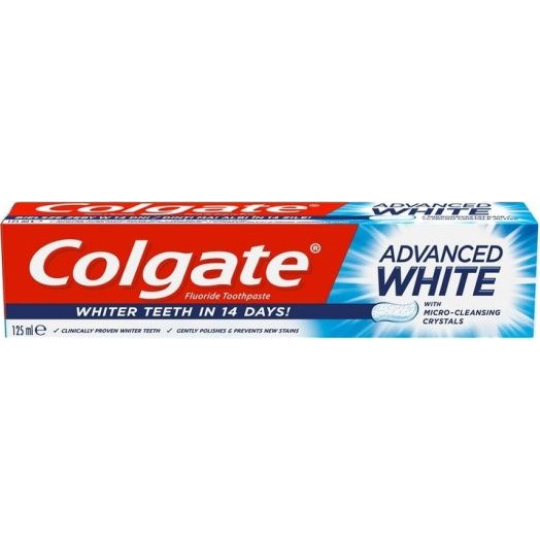 Colgate Advanced White zubní pasta s aktivními mikrokrystaly 125 ml