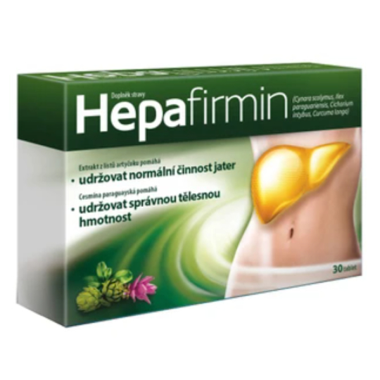 Hepafirmin udržuje normální činnost jater doplněk stravy 30 tablet